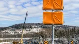 Des panneaux clignotants de l’autoroute 30 à Bécancour payés par Québec mais toujours inactifs